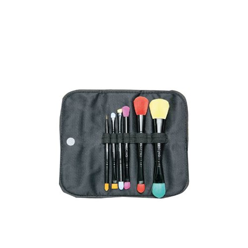 MAKE UP BROCHAS SET X 6 DOBLE FUNCION