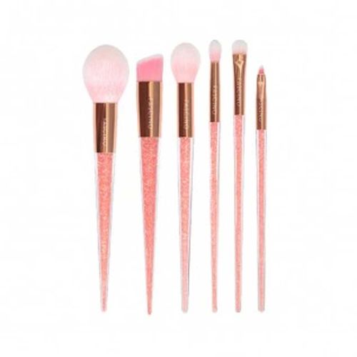 MAKE UP BROCHAS SET GLITTER X 6 (SET X 6)