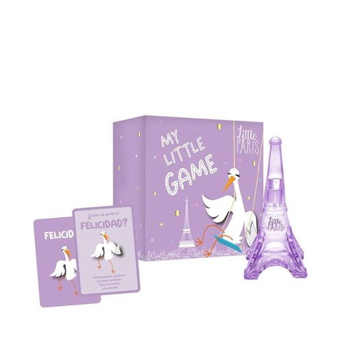 LITTLE PARIS SET LITTLE GAME VIOLET 
( Torre Violet x 50 ml + Carta de las emociones) EDC