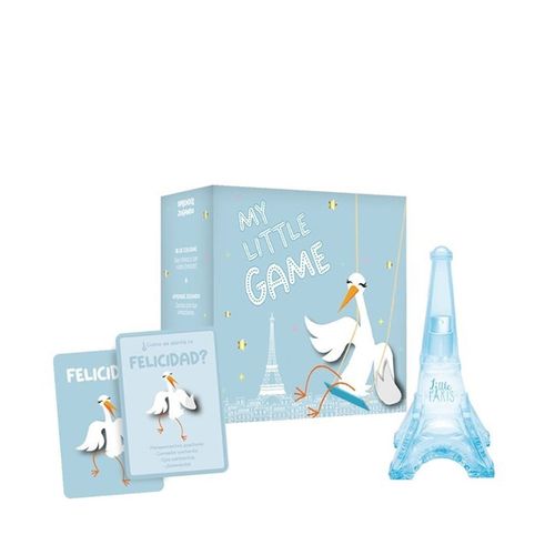 LITTLE PARIS SET LITTLE GAME BLUE
 ( Torre Blue x 50 ml + Carta de las emociones) EDC