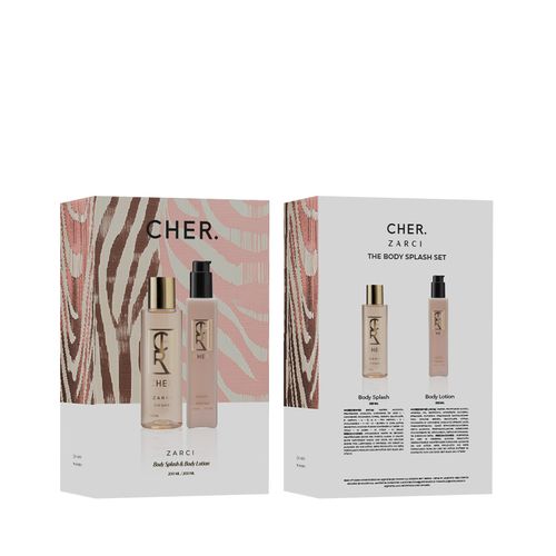 ZARCI BODY SPLASH 200ML + BODY LOTION 200ML