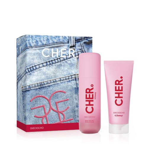 DIECIOCHO GLOSSY  BODY SPLASH COFRE (+BODY LOTION 100 )
