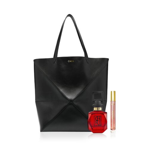 ONYX ROUGE CHER ONYX ROUGE TOTE BAG + ONYX ROUGE TRAVEL SIZE 10 ML COFRE